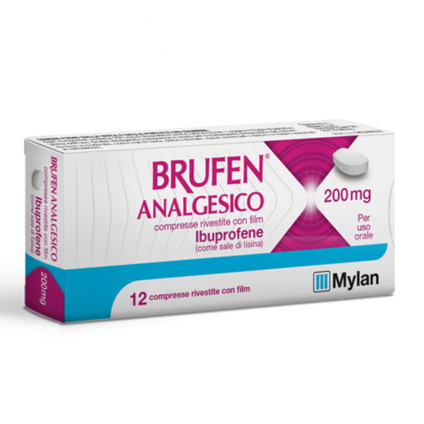 BRUFEN ANALGESICO*12CPR 200MG