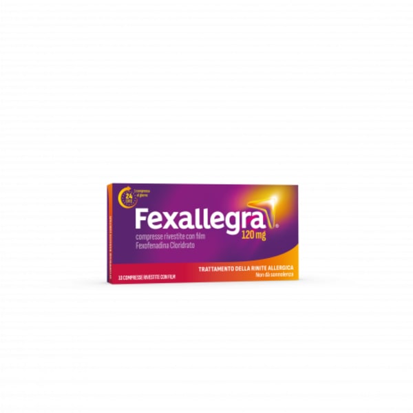 FEXALLEGRA*10CPR RIV 120MG
