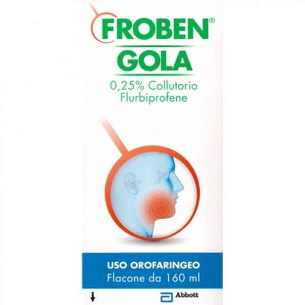 FROBEN GOLA*COLLUT 160ML 0,25%