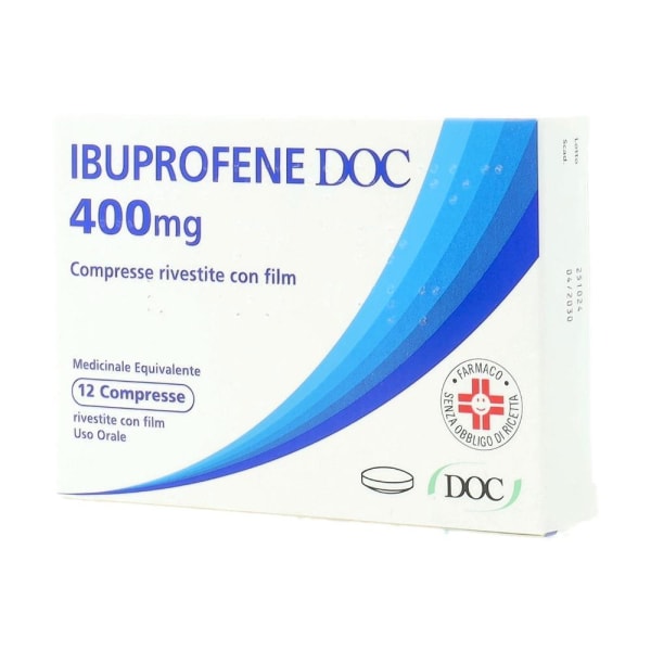 IBUPROFENE DOC*12CPR RIV 400MG