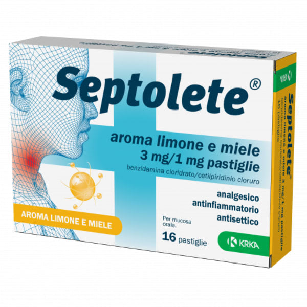 SEPTOLETE*16PAST 3+1MG LIM MIE