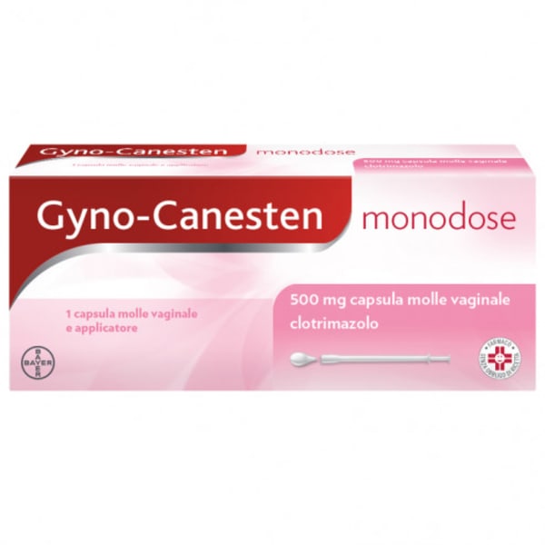 GYNOCANESTEN MONO*1CPSVAG500MG