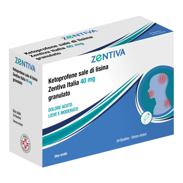 KETOPROFENE LISINA ZEN*24BS