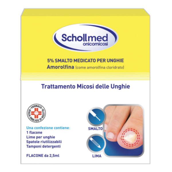 SCHOLLMED ONICOMICOSI*2,5ML 5%