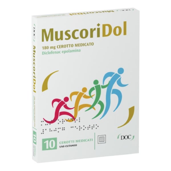 MUSCORIDOL*10CER MED 180MG