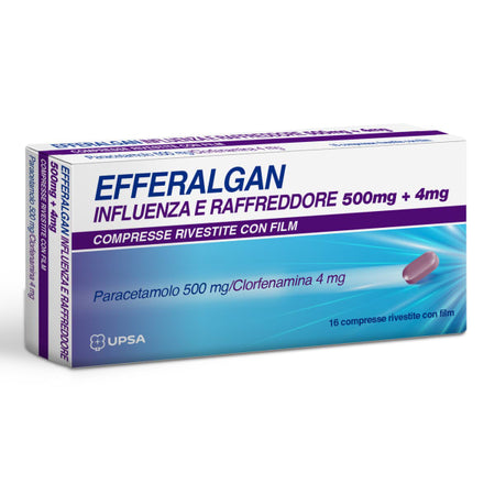 EFFERALGAN INFLUENZA E R*16CPR
