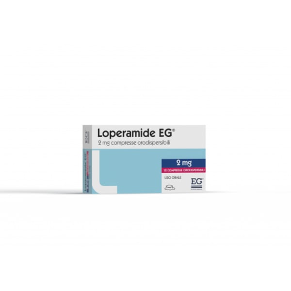 LOPERAMIDE EG*12CPR OROD 2MG