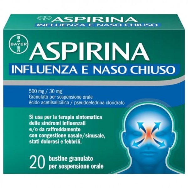 ASPIRINA INFLUENZA E NASO C*20