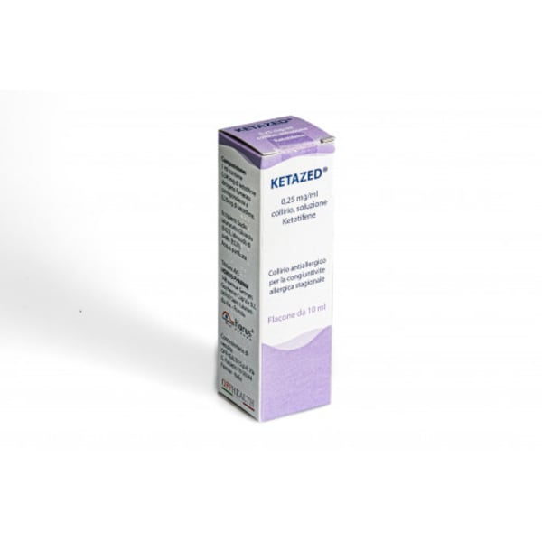 KETAZED*COLL FL 10ML 0,25MG/ML