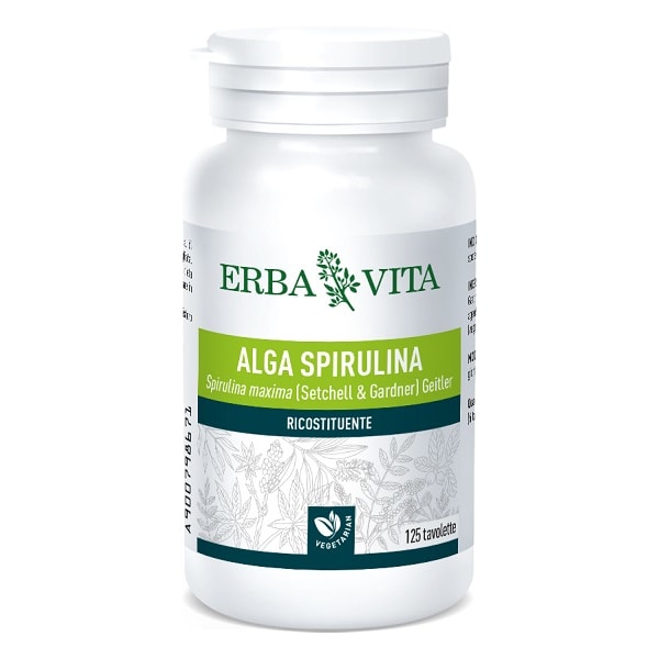 ALGA SPIRULINA 125TAV 400MG