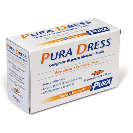 PURA DRESS GARZA 18X40CM 12PZ
