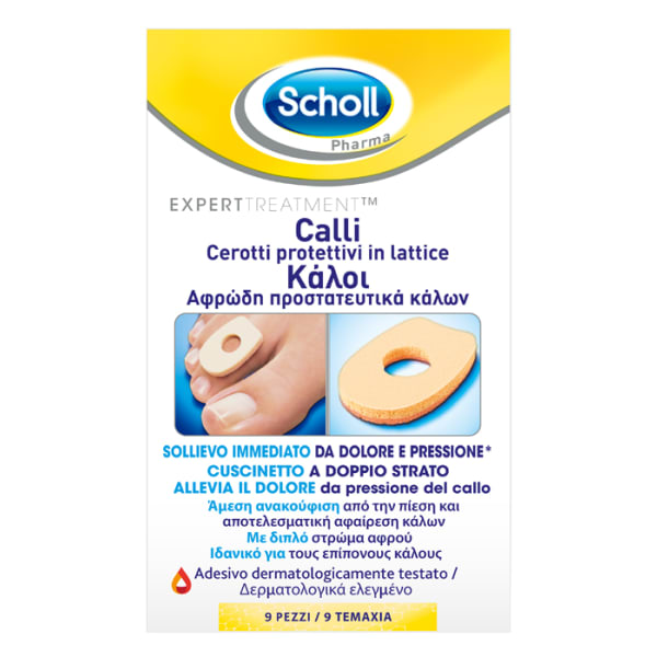 Scholl cer prot calli scud 9pz