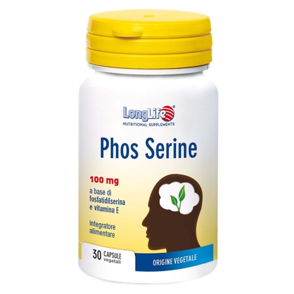 LONGLIFE PHOS SERINE 30CPS VEG
