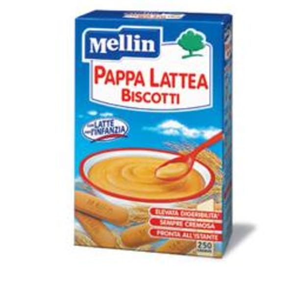 Mellin pappa lattea bisc 250g