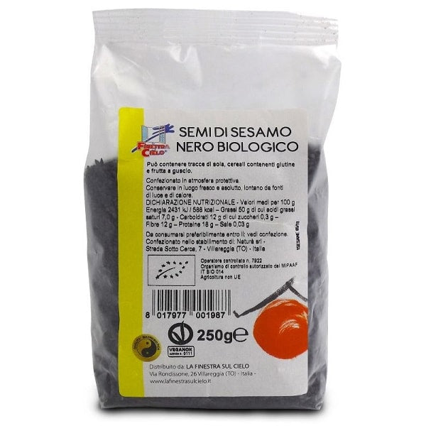 SESAMO NERO 250G BIO