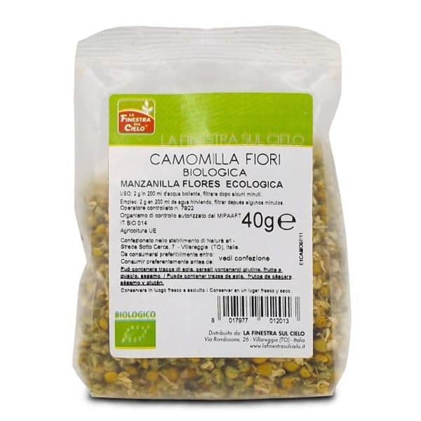 CAMOMILLA FIORI 40G BIO