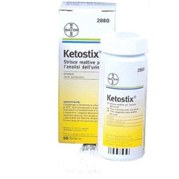 Ketostix chetonuria 50str