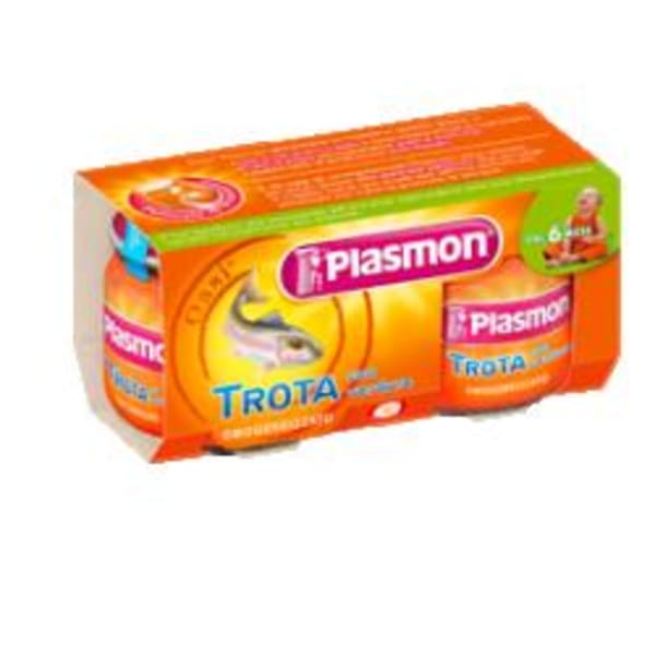 Plasmon omog trota/verd 80gx2p