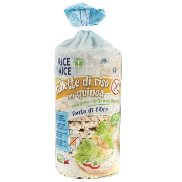 R&R GALLETTE RISO C/QUINOA100G