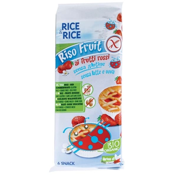 R&R RISO FRUIT FRU ROSSI 6X33G