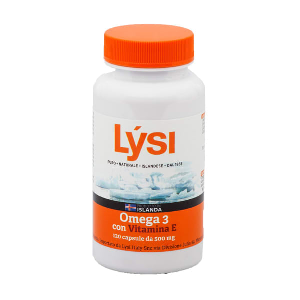 LYSI OMEGA 3 VITAM E 120CPS