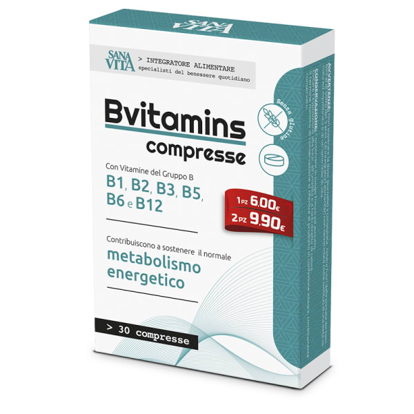 Sanavita bvitamins 30cpr