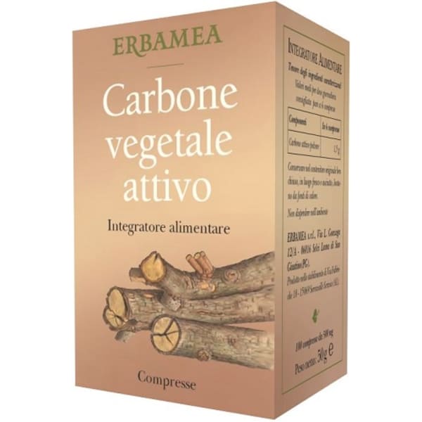 Carbone vegetale attivo 100cps