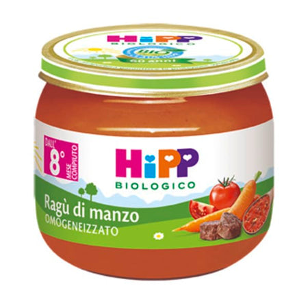 HIPP BIO SUGO RAGU MANZO 2X80G