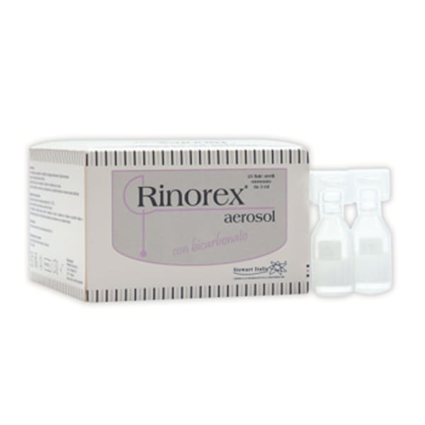 Rinorex aerosol bicarb 25f 3ml