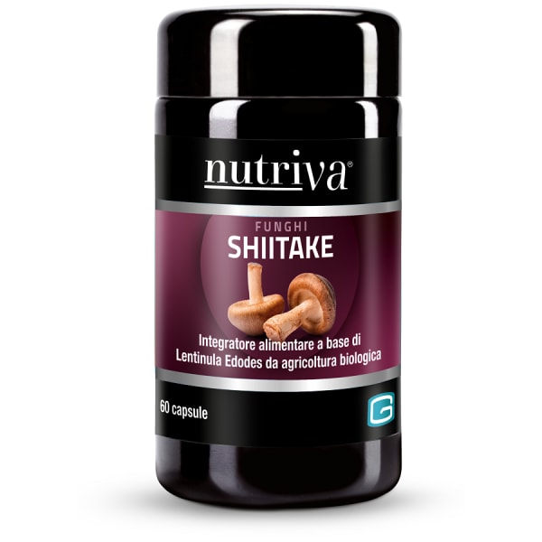 Nutriva shiitake bio 60cps