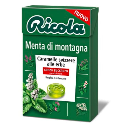 Ricola menta montagna s/zuc50g