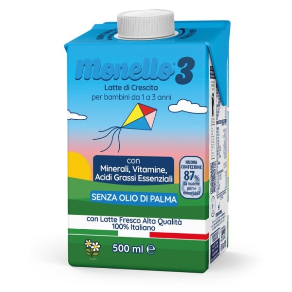 Monello 3 1/3anni liquido500ml