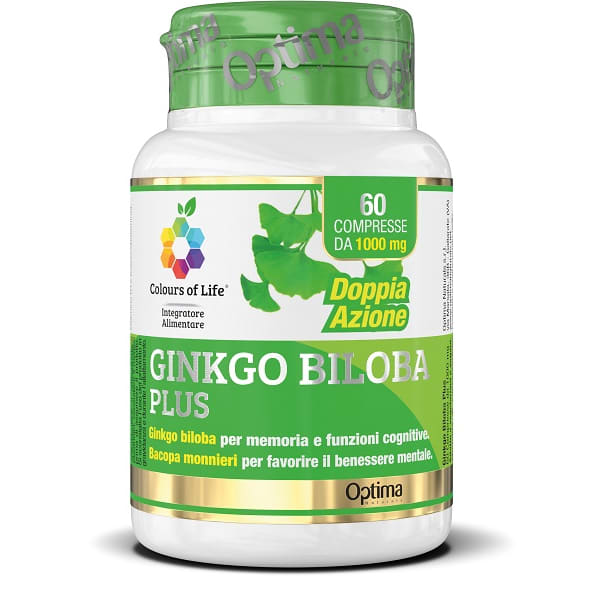 GINKGO BILOBA 60CPR COLOURS