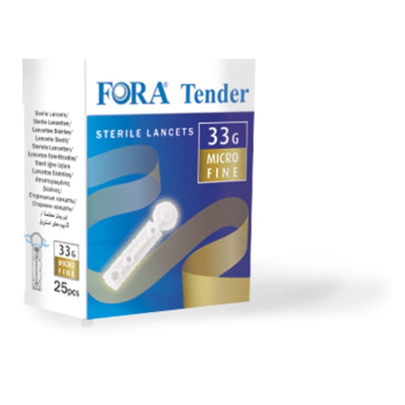 Fora tender lancette g33 25pz