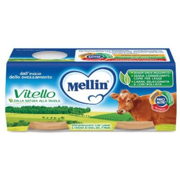 Mellin omog vitello 2x80g