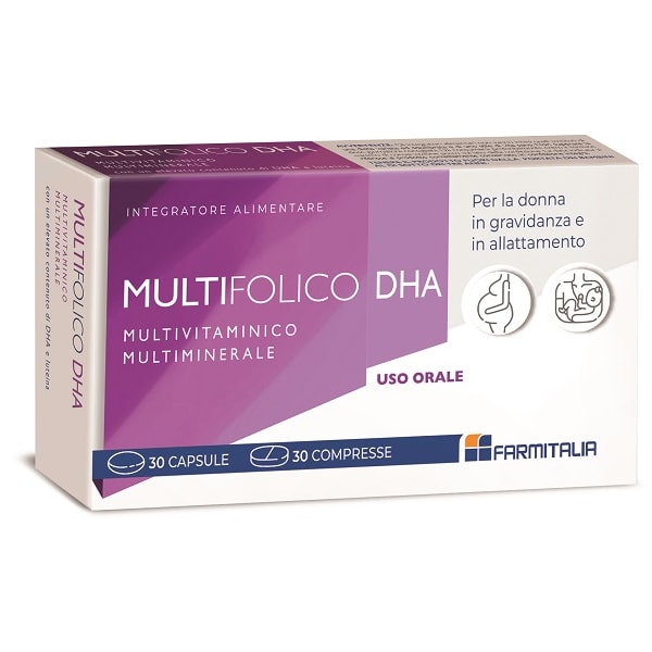 MULTIFOLICO DHA 30CPS+30CPR