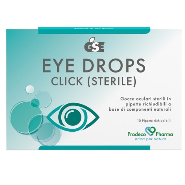 GSE EYE DROPS CLICK GTT 10PIP
