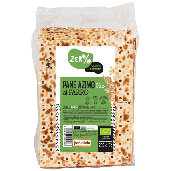 ZER% GLUTINE PANE AZZIMO FARRO