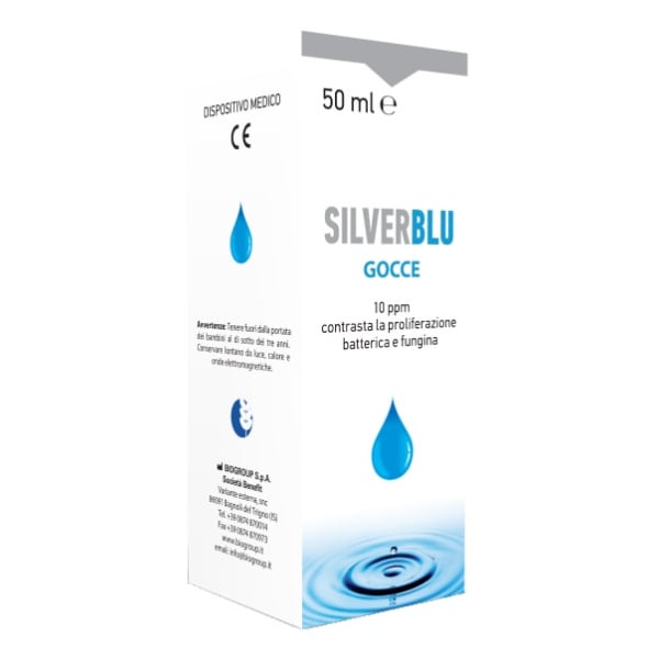 SILVER BLU GOCCE 50ML