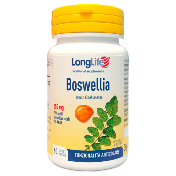 LONGLIFE BOSWELLIA 60CPS VEG