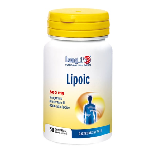 LONGLIFE LIPOIC 600 30CPR