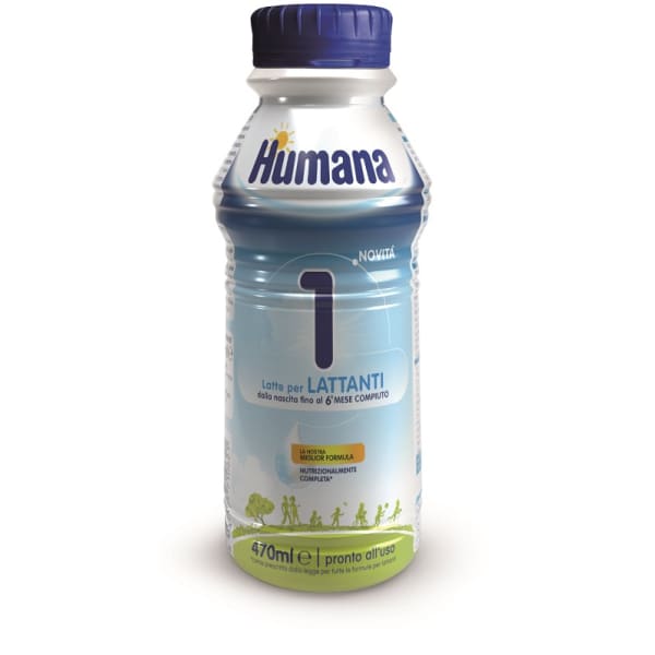 HUMANA 1 470ML HMO BOTTIGLIA