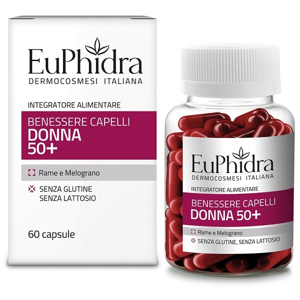 EUPHIDRA CAPELLI D 50+ 60CPS