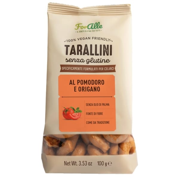 FORALLE TARALLINI POMO/ORI100G