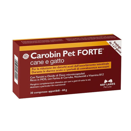 CAROBIN PET FORTE 30CPR