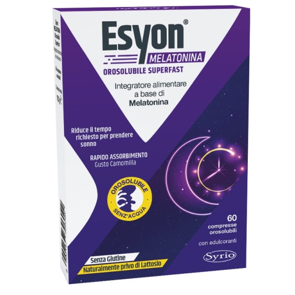 ESYON MELATONINA OROSOL 60CPR