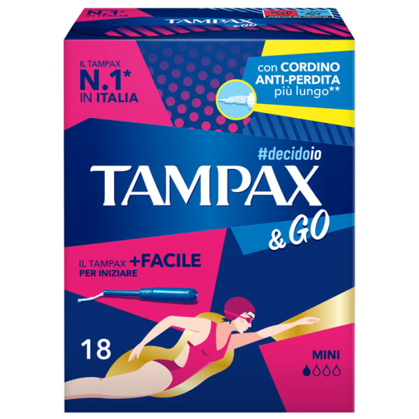 TAMPAX &GO MINI 18PZ