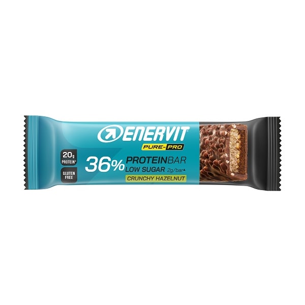 ENERVIT PP BAR 36% HAZELNUT55G