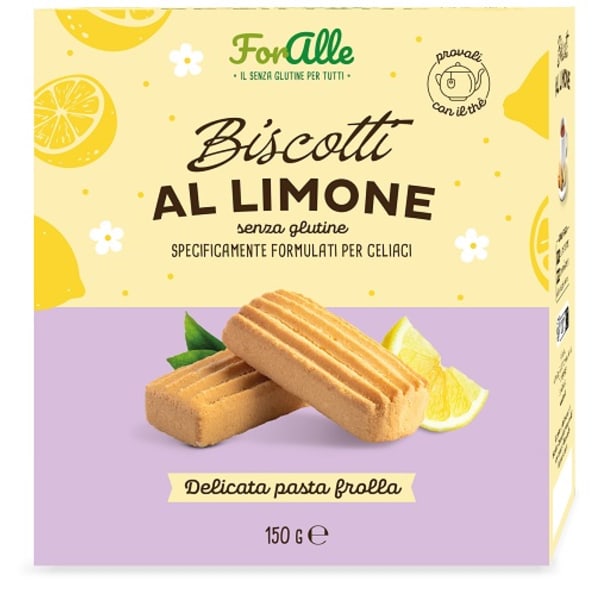 FORALLE BISCOTTI LIMONE 150G