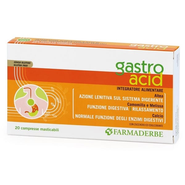 GASTRO ACID 20CPR MASTIC
